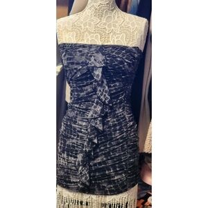 Elegant Black Strapless Dress